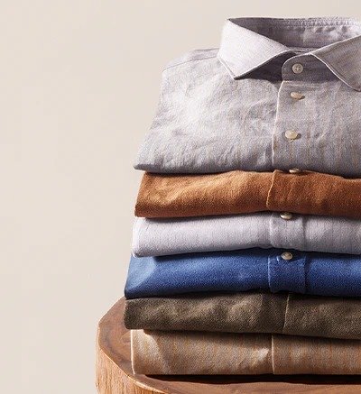 Colour linen shirt [ customized and ready made]